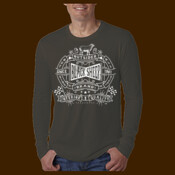 Black Sheep Brand Logo unisex longsleeve cotton crew